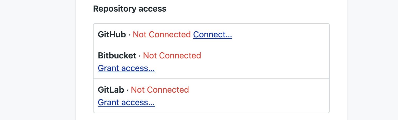 Profile Git Connect